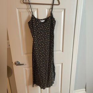 Reformation MIDI Dress w Front slit